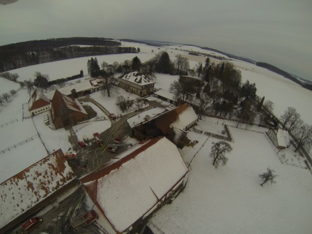 Brandeinsatz Hilbrechtshausen